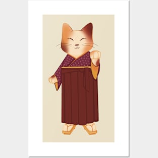 Maneki-neko Lucky Cat Posters and Art